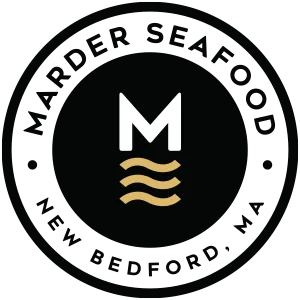 Marder Seafood Emblem Logo