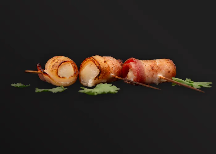 White Gold Bacon Wrapped Cod Retail by Marder Seafood