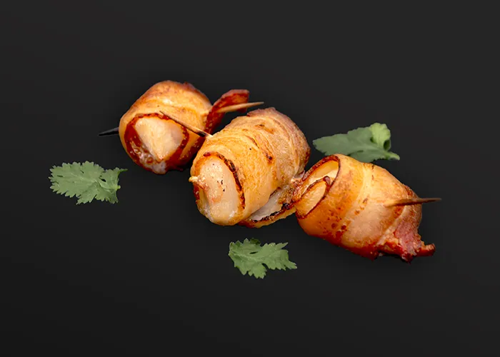 Bacon Wrapped Sea Scallops by Marder Seafood