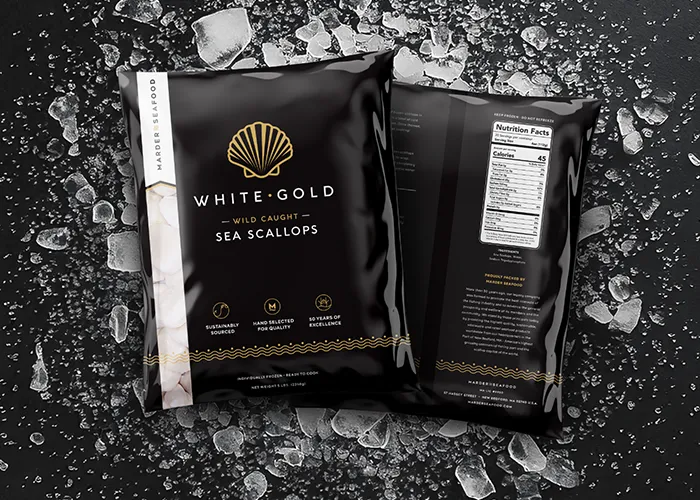 Frozen Wholesale Scallops from Marder Seafood - Sustainably Sourced